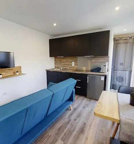 Studio Neuf A Bouguenais+Terrasse+Parking