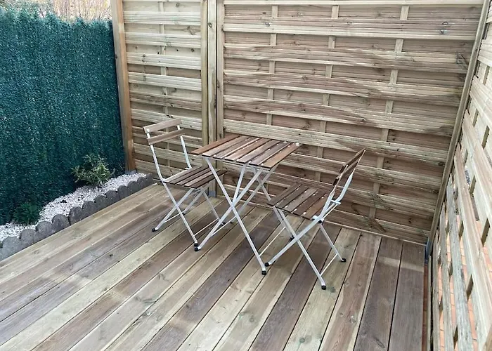 Studio Neuf A Bouguenais+Terrasse+Parking
